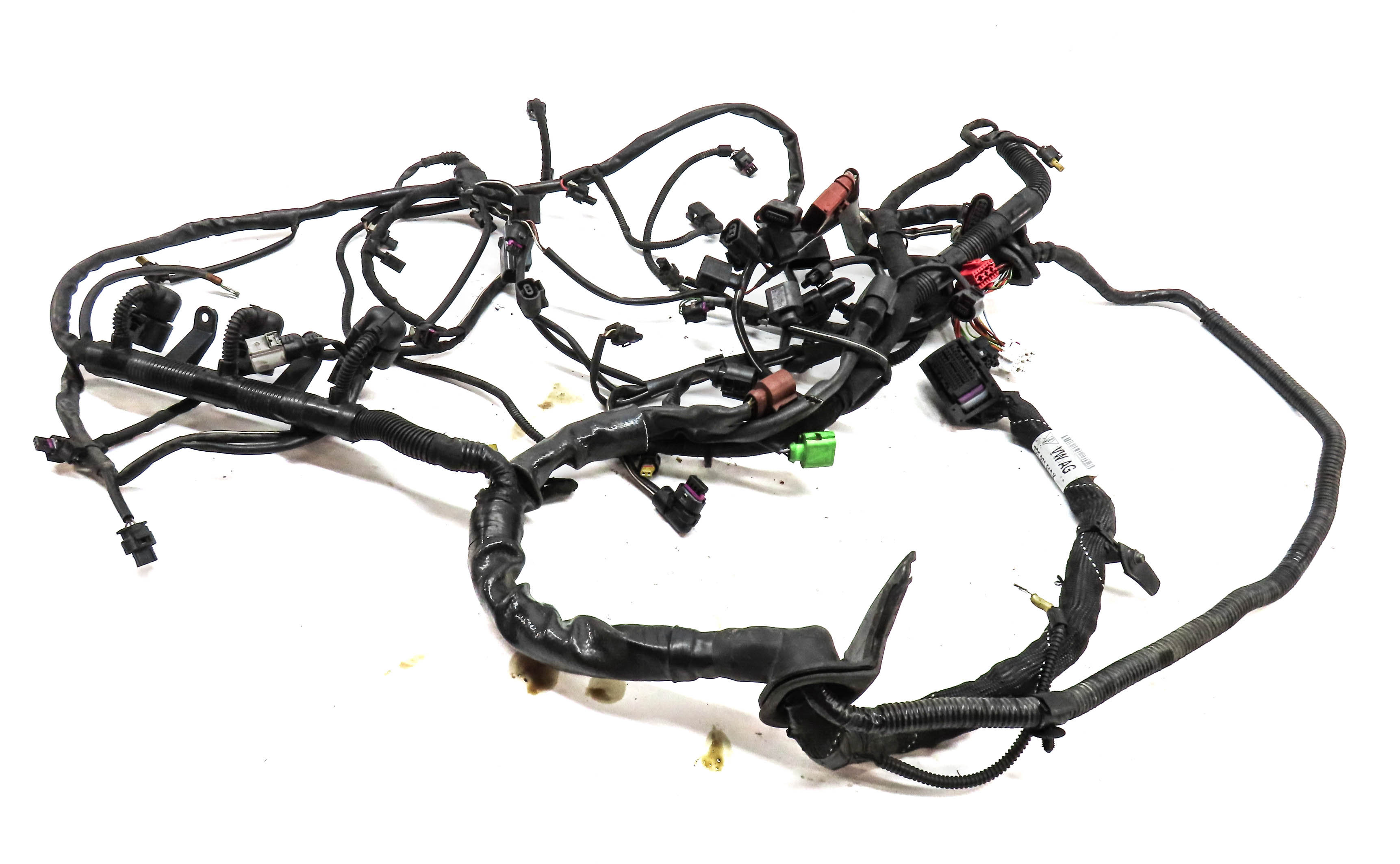 2011 PORSCHE CAYENNE (958) 3.0L HYBRID (M06.EC) ENGINE WIRE WIRING HARNESS — exact item pictured